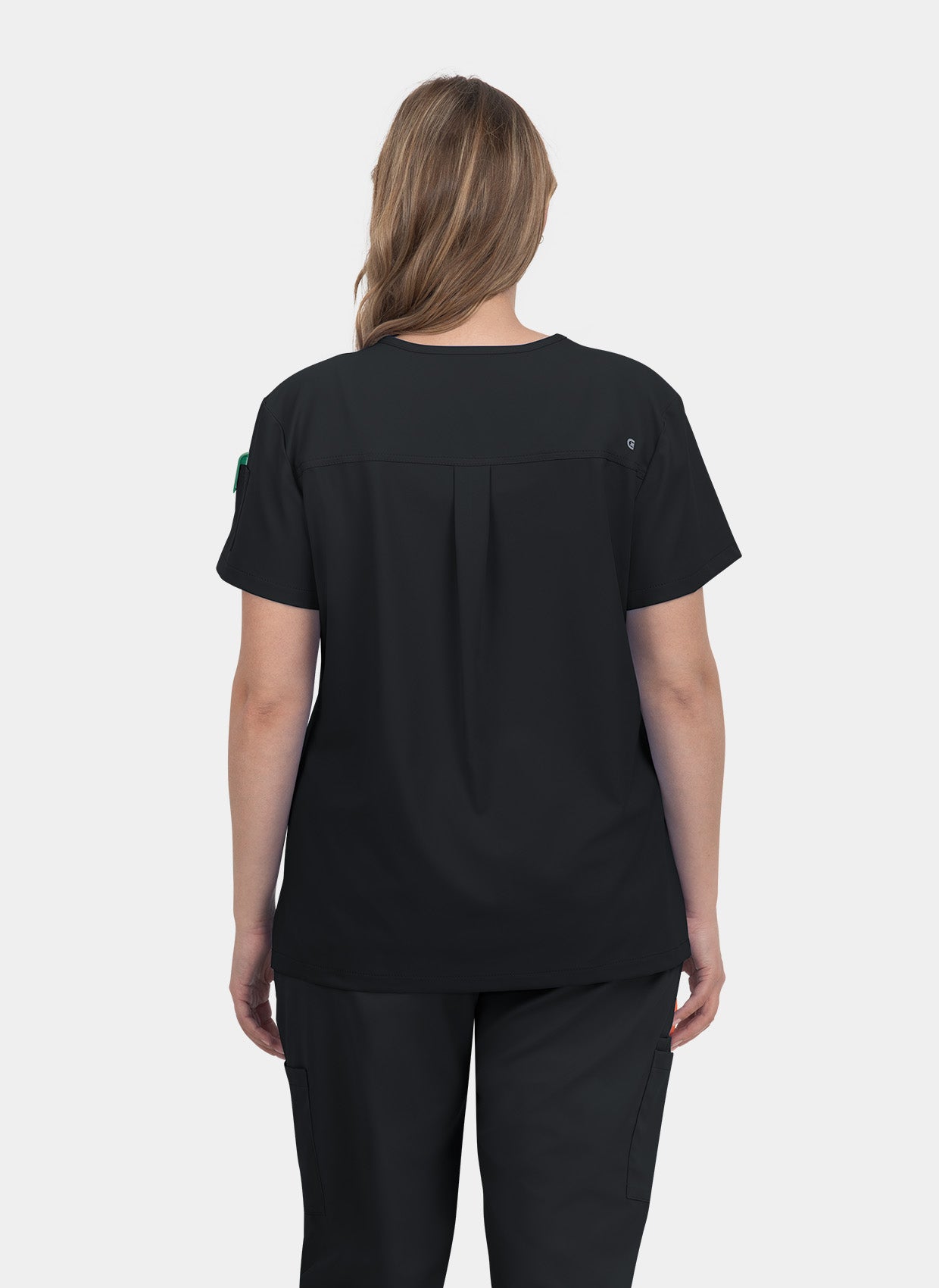 Blouse médicale femme Koi Cureology Aura - Noir - dos