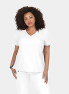 Blouse médicale femme Koi Lite Philosophie Blanc