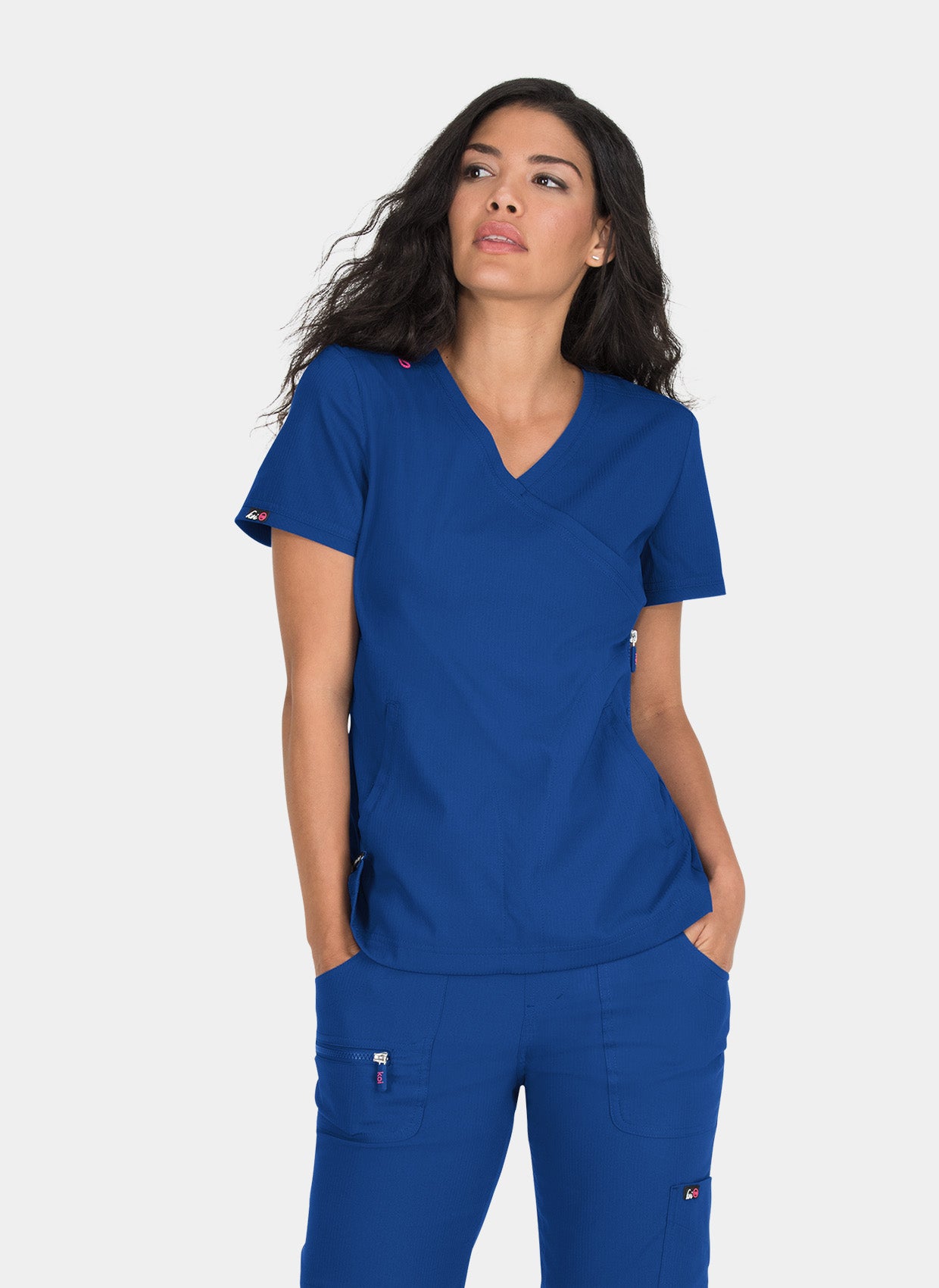 Blouse médicale femme Koi Lite Philosophie Galaxie