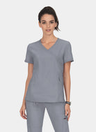 Blouse médicale femme Koi Lite Philosophie gris acier