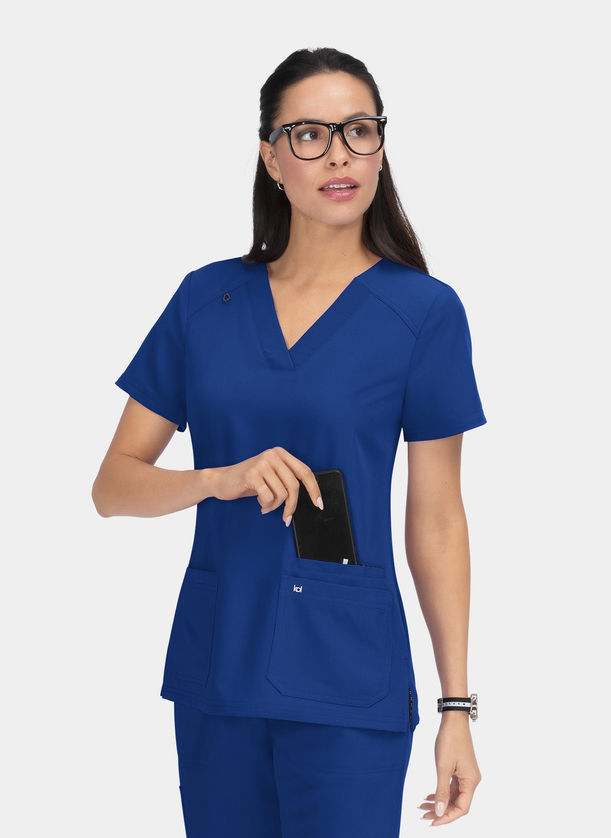 Blouse médicale femme Koi Next Gen Agitation et passion - Galaxie