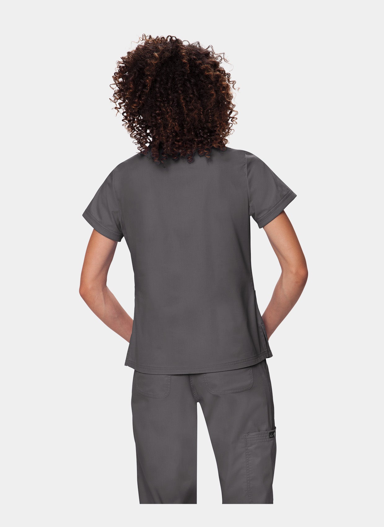 Blouse médicale femme Koi Nicole - Anthracite - dos