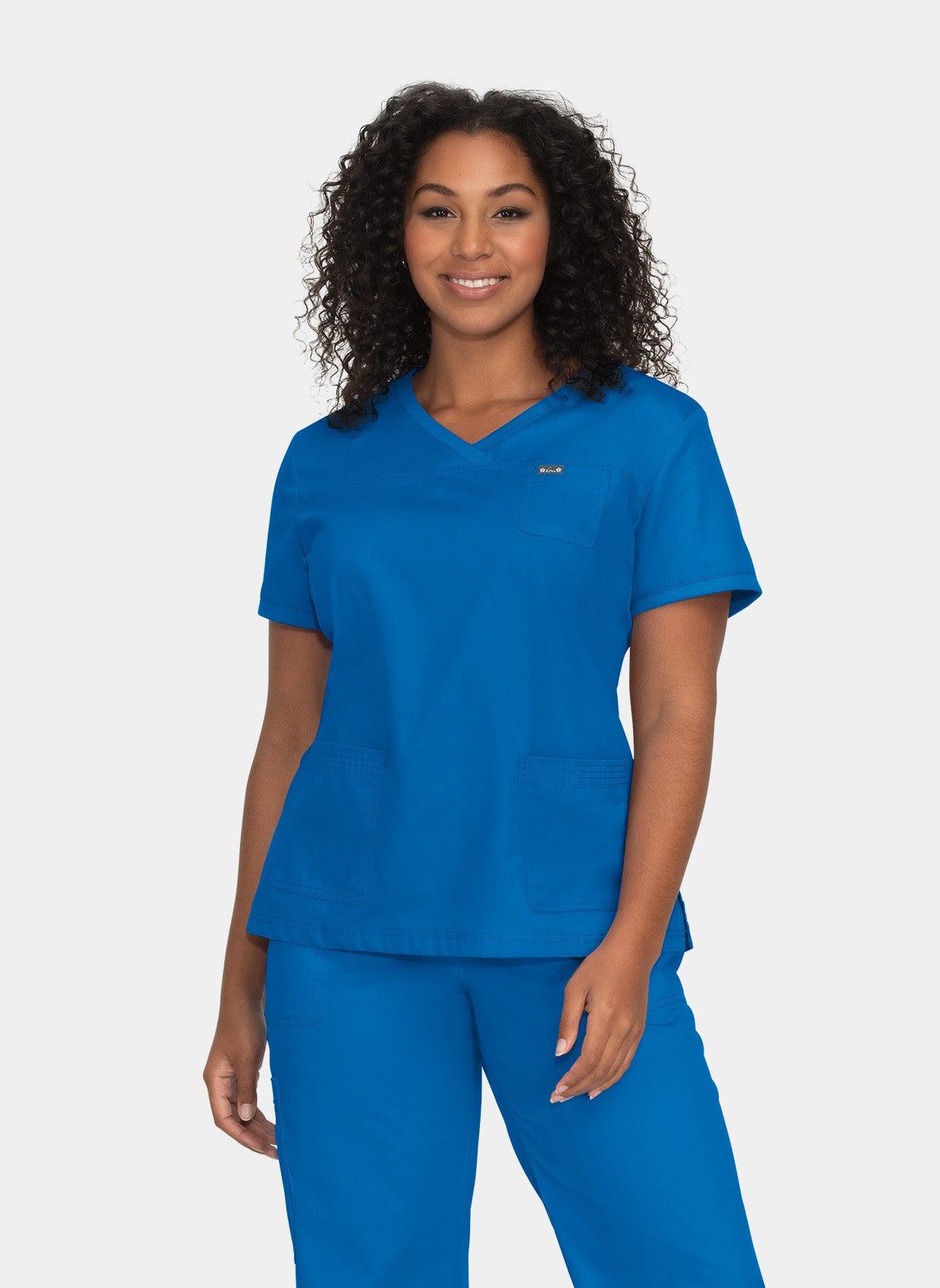 Blouse médicale femme Koi Nicole - Bleu roi