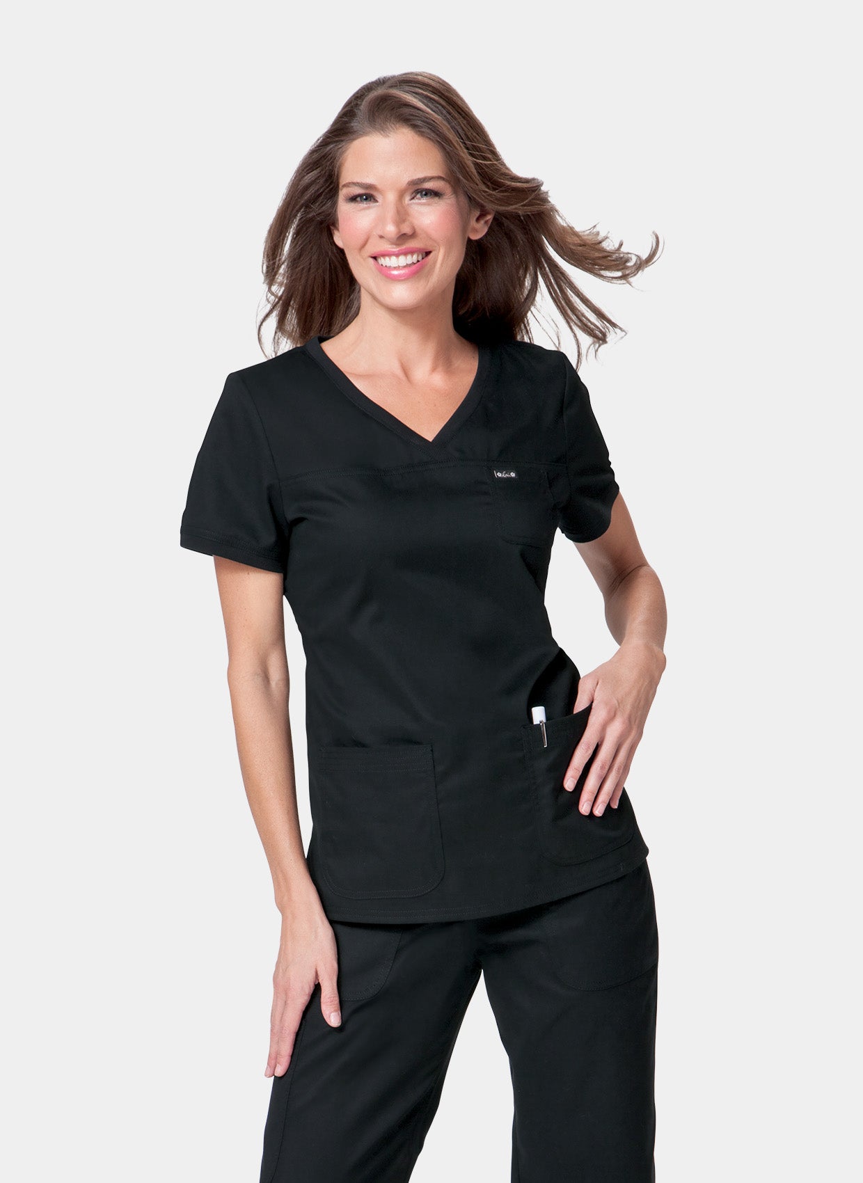 Blouse médicale femme Koi Nicole - noir