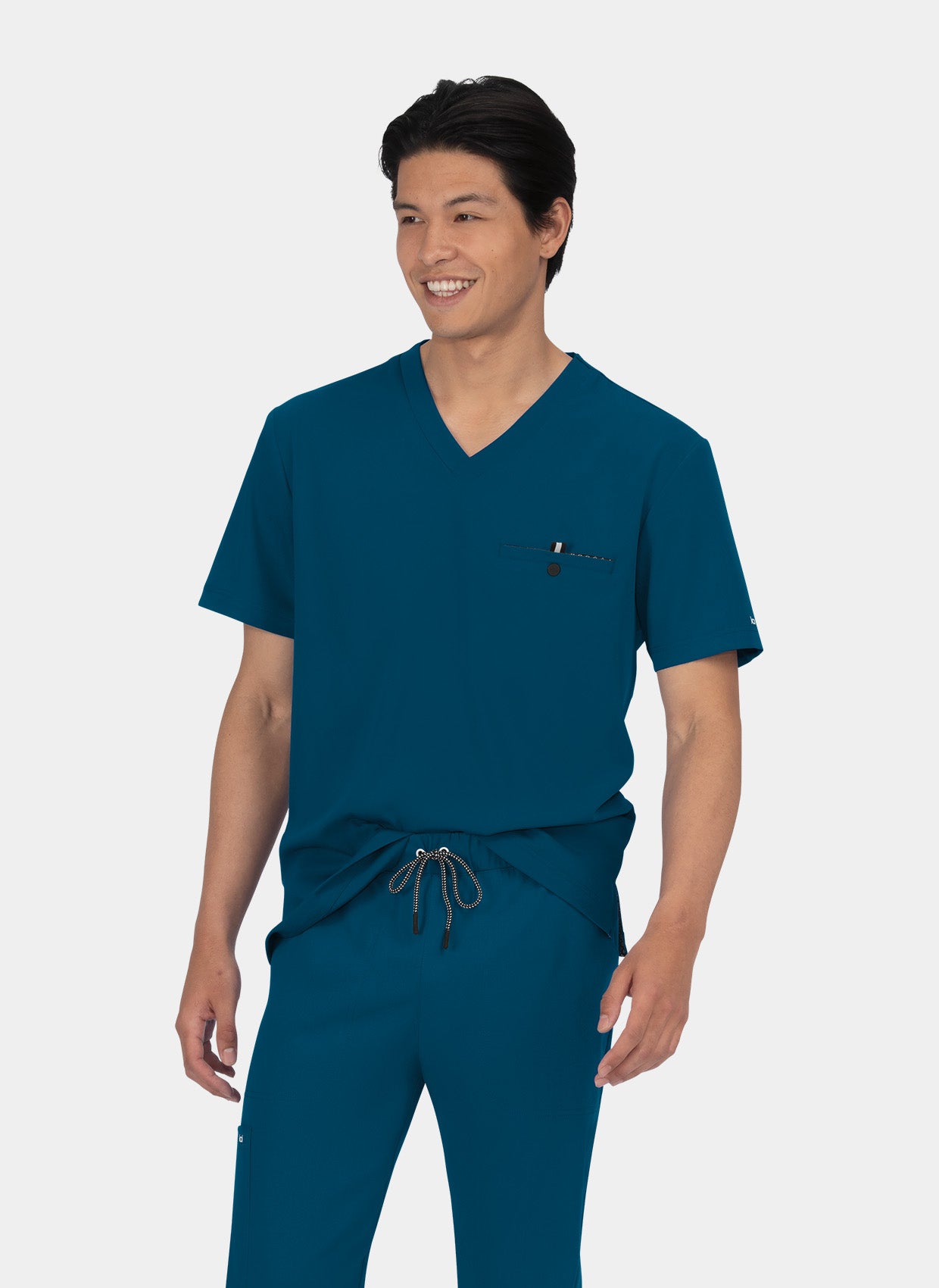 Blouse médicale homme Koi Next Gen De garde bleu caraibes