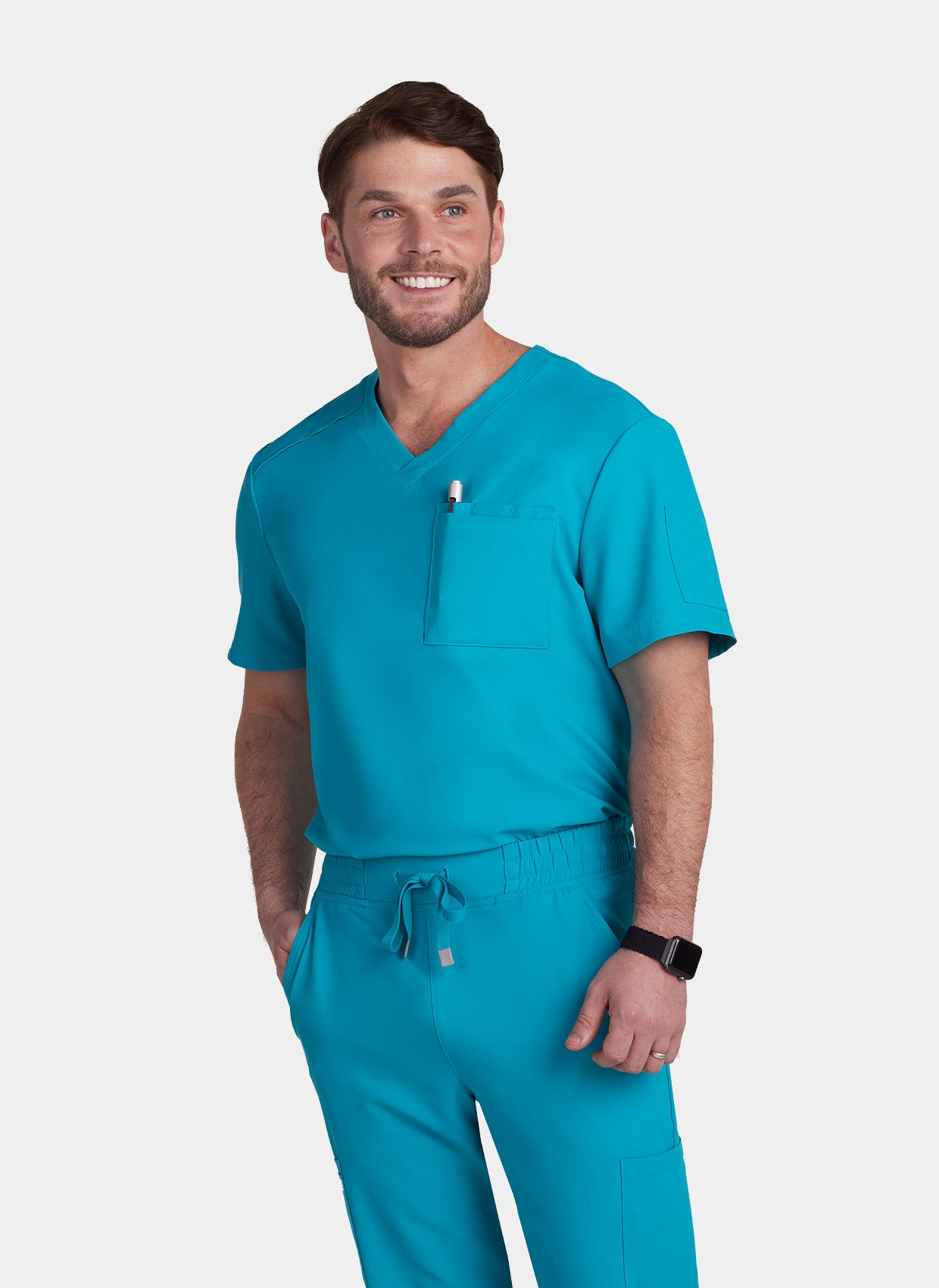 Blouse médicale homme koi Cureology Arthro - Bleu canard