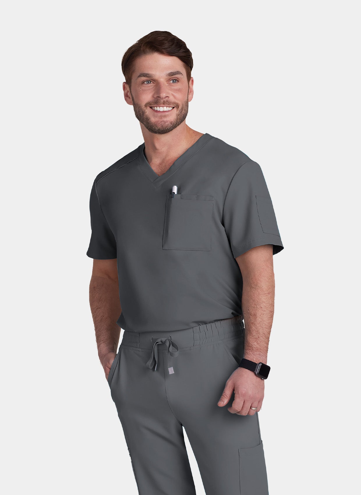 Blouse médicale homme koi Cureology Arthro - Étain