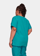 Blouse médicale unisexe Cherokee Classique bleu canard dos