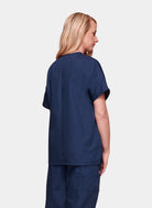 Blouse médicale unisexe Cherokee Classique bleu marine dos