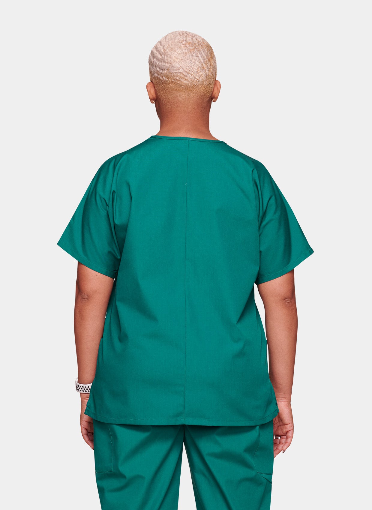 Blouse médicale unisexe Cherokee Classique vert forêt dos