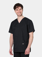 Blouse médicale unisexe HappyFIT Noir