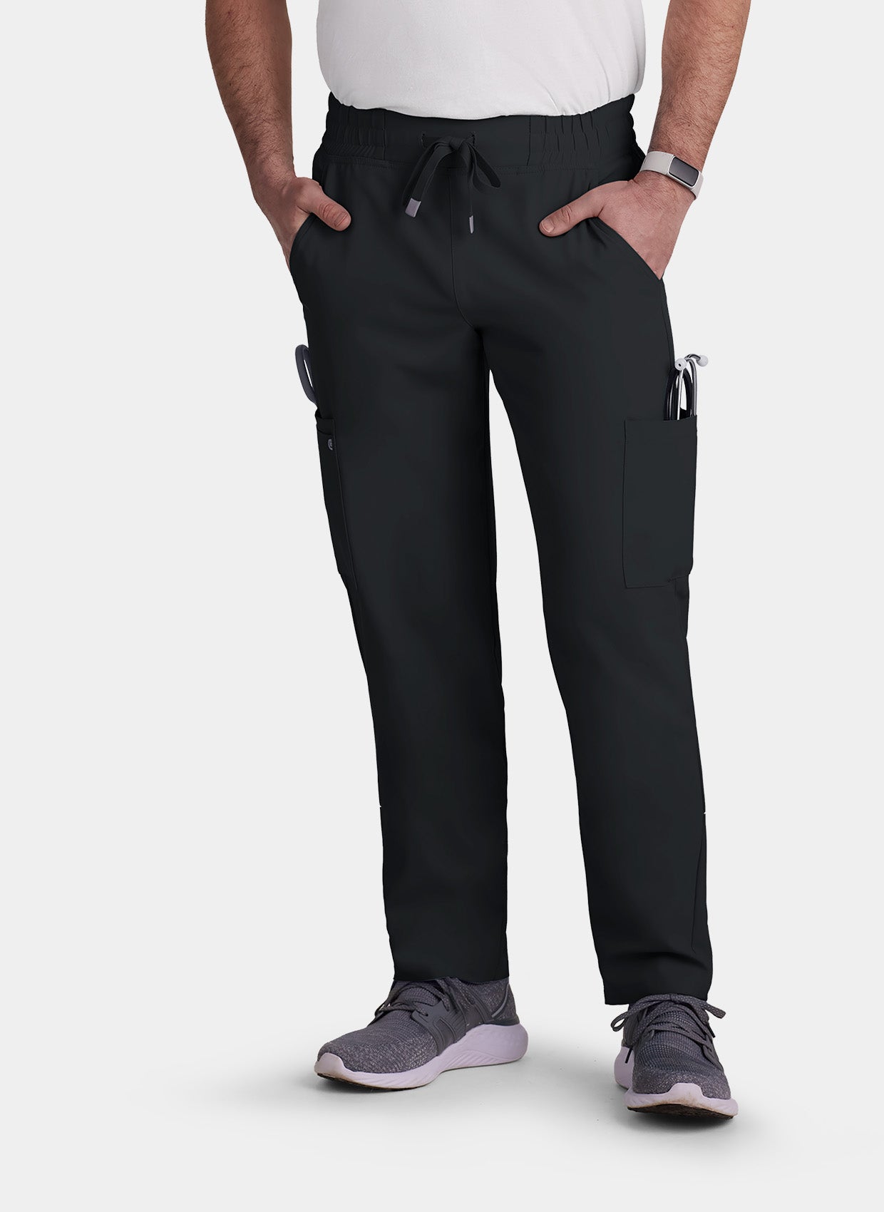 Pantalon médical Cargo homme Koi Cureology Neuro - Noir