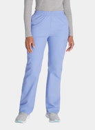 Pantalon médical Femme Dickies EDS Taille élastique bleu ciel 