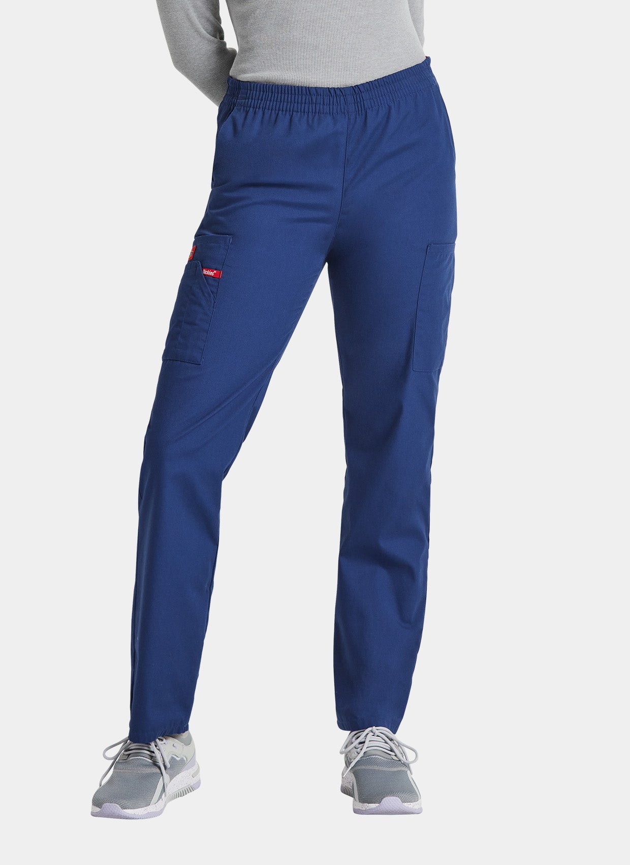 Pantalon médical Femme Dickies EDS Taille élastique bleu marine