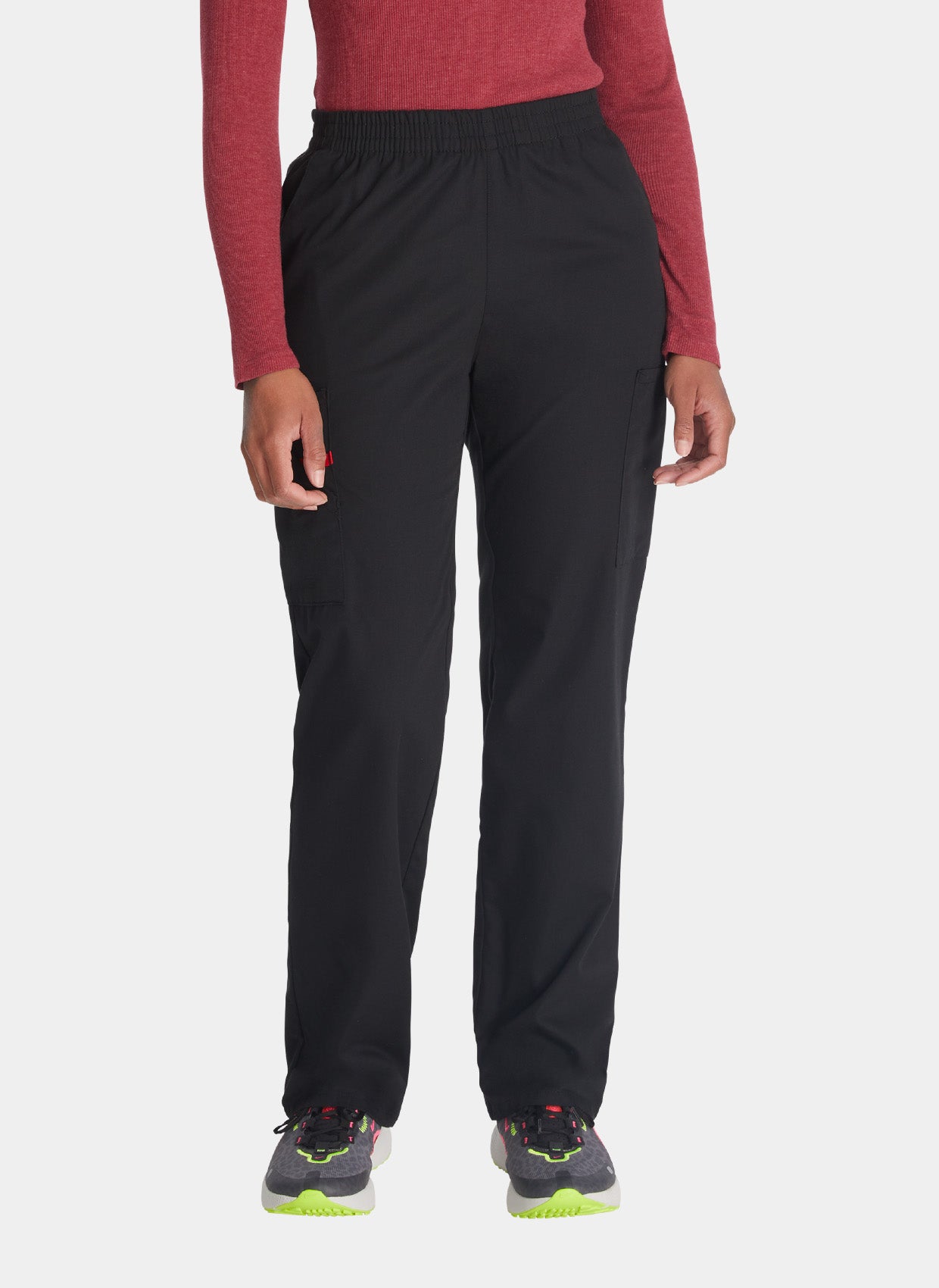 Pantalon médical Femme Dickies EDS Taille élastique noir