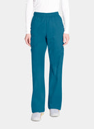 Pantalon médical Unisexe Cherokee Core Stretch taille mi-haute bleu caraibes