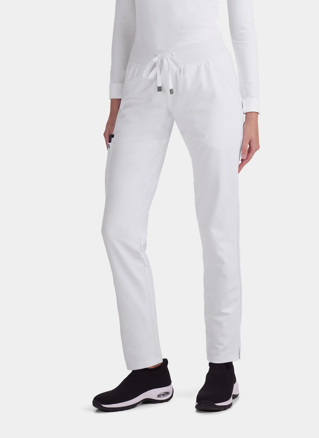 Pantalon médical femme Koi Cureology Atria  - Blanc