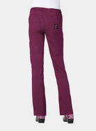 Pantalon médical femme Koi Lite Paix - Bordeaux - dos