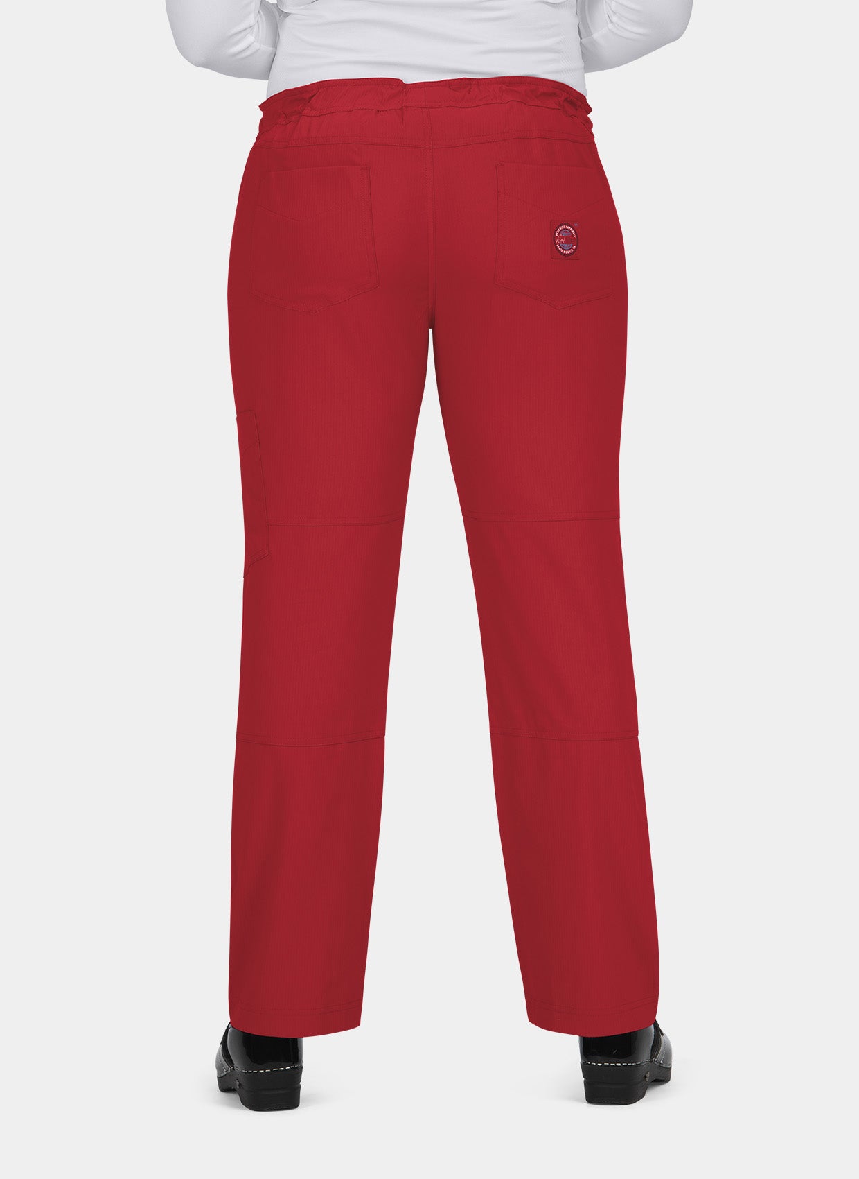 Pantalon médical femme Koi Lite Paix - Rubis - dos