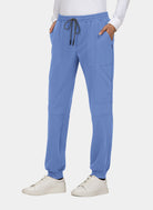 Pantalon médical femme Koi Next Gen Bonnes ondes bleu ciel