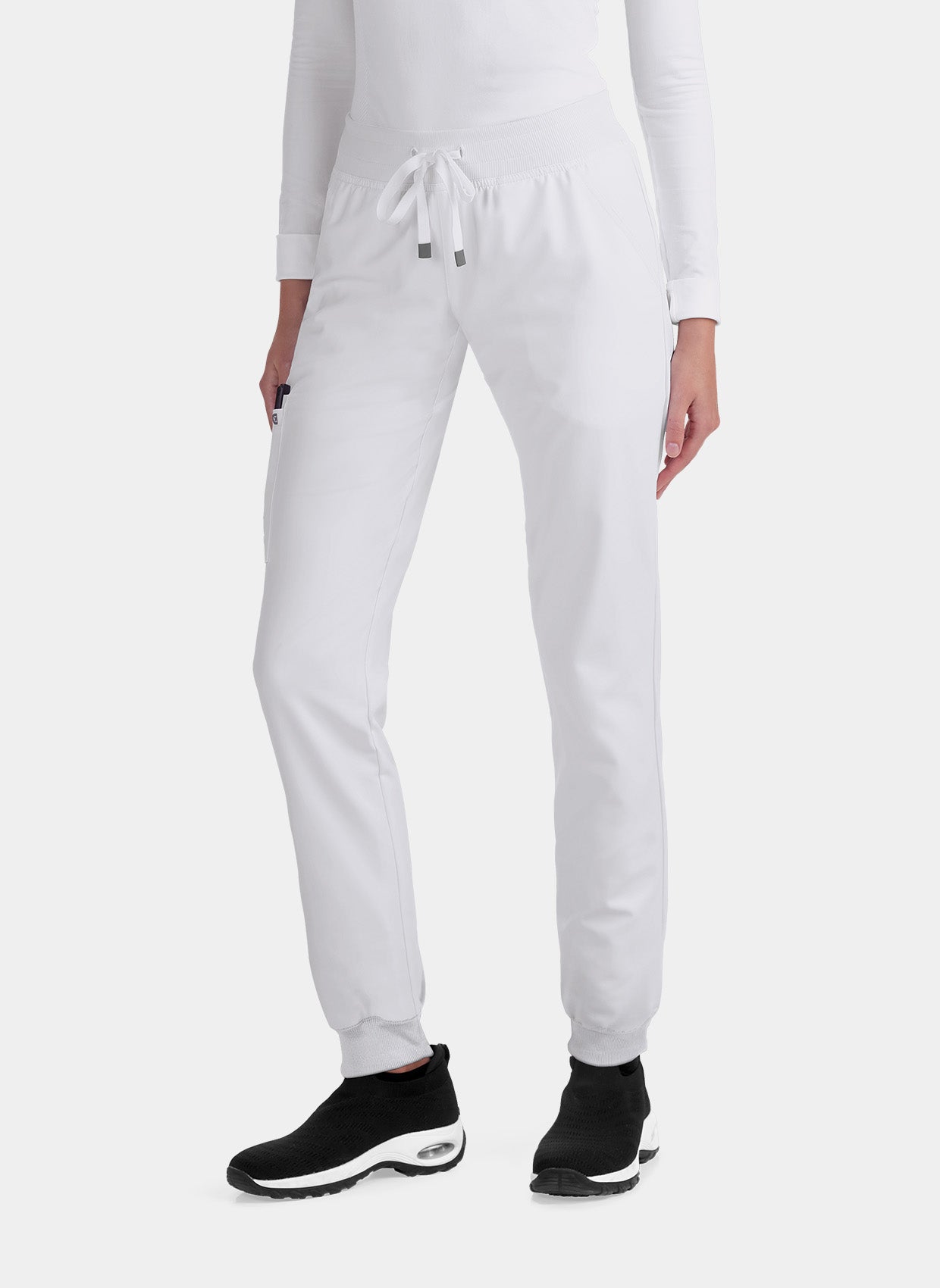 Pantalon médical femme Pulse Joggers  - Blanc