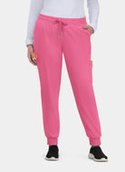 Pantalon médical femme Pulse Joggers  - Rose framboise