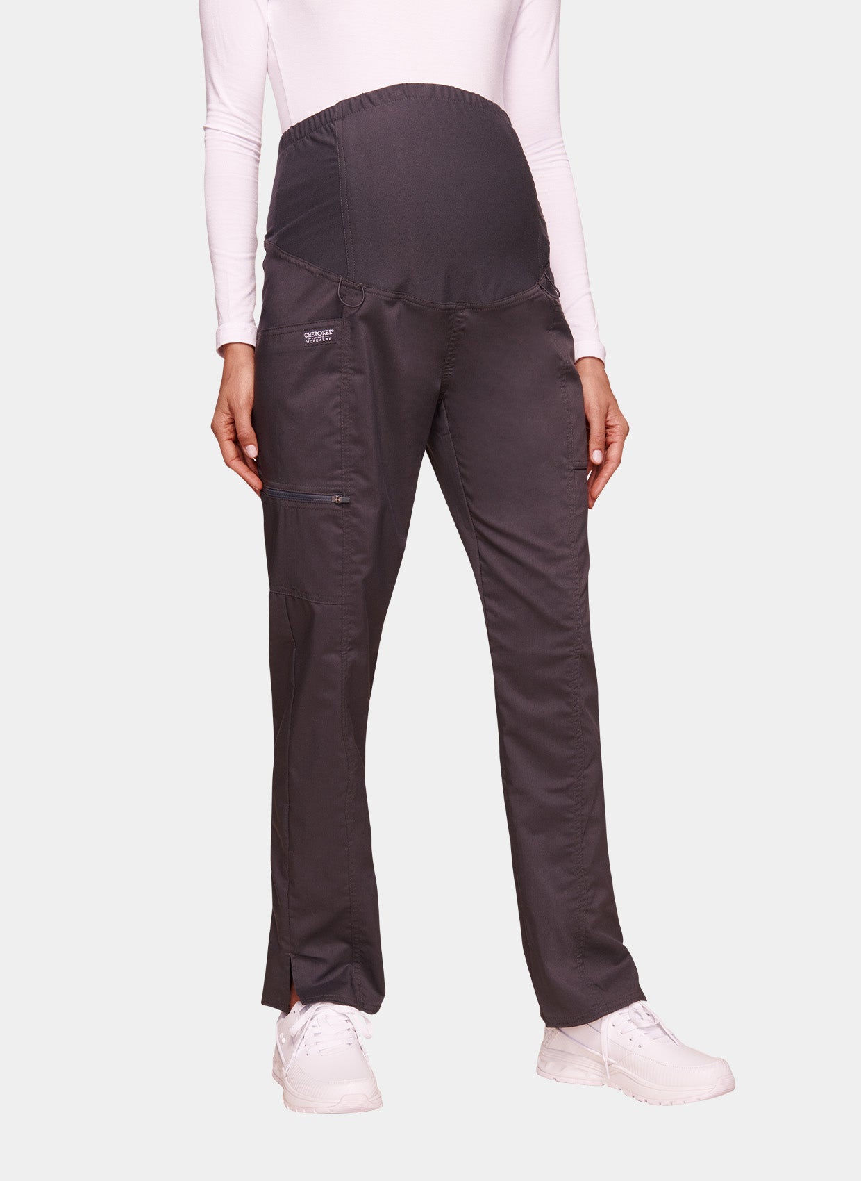 Pantalon médical femme maternité Cherokee Révolution étain