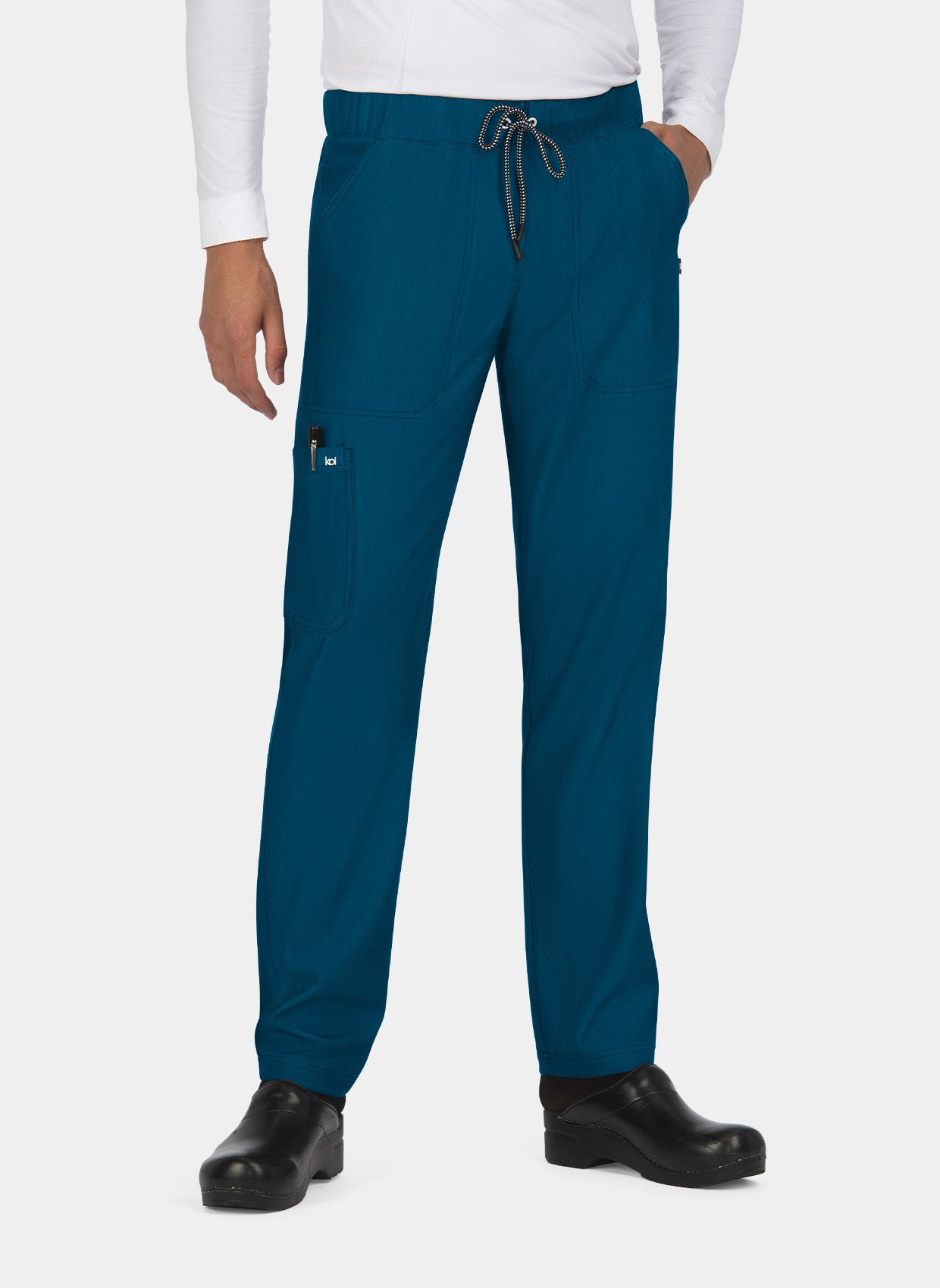 Pantalon médical homme Koi Next Gen Agissez - Bleu Caraïbes