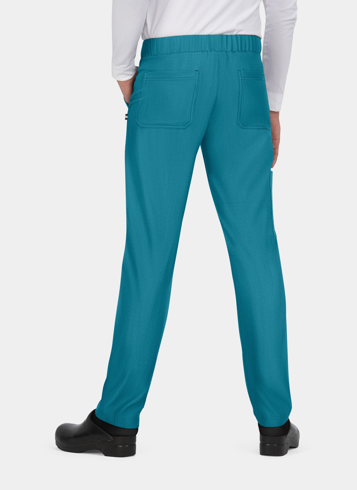 Pantalon médical homme Koi Next Gen Agissez bleu canard dos