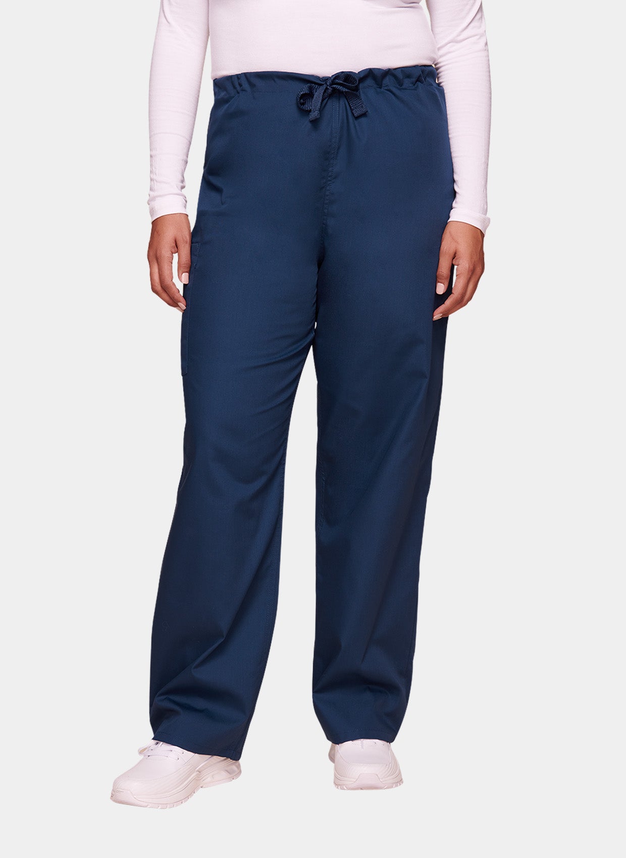 Pantalon médical unisexe Cherokee à cordon Bleu Marine