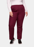 Pantalon médical unisexe Cherokee avec élastique Bordeaux