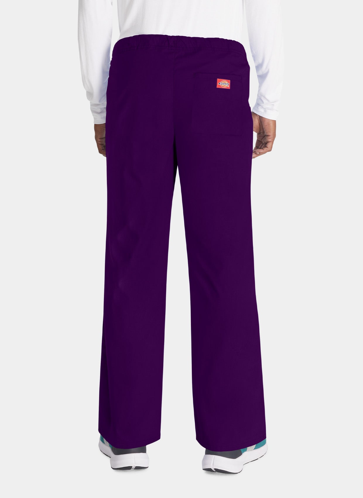 Pantalon médical unisexe Dickies EDS signature Cargo aubergine dos