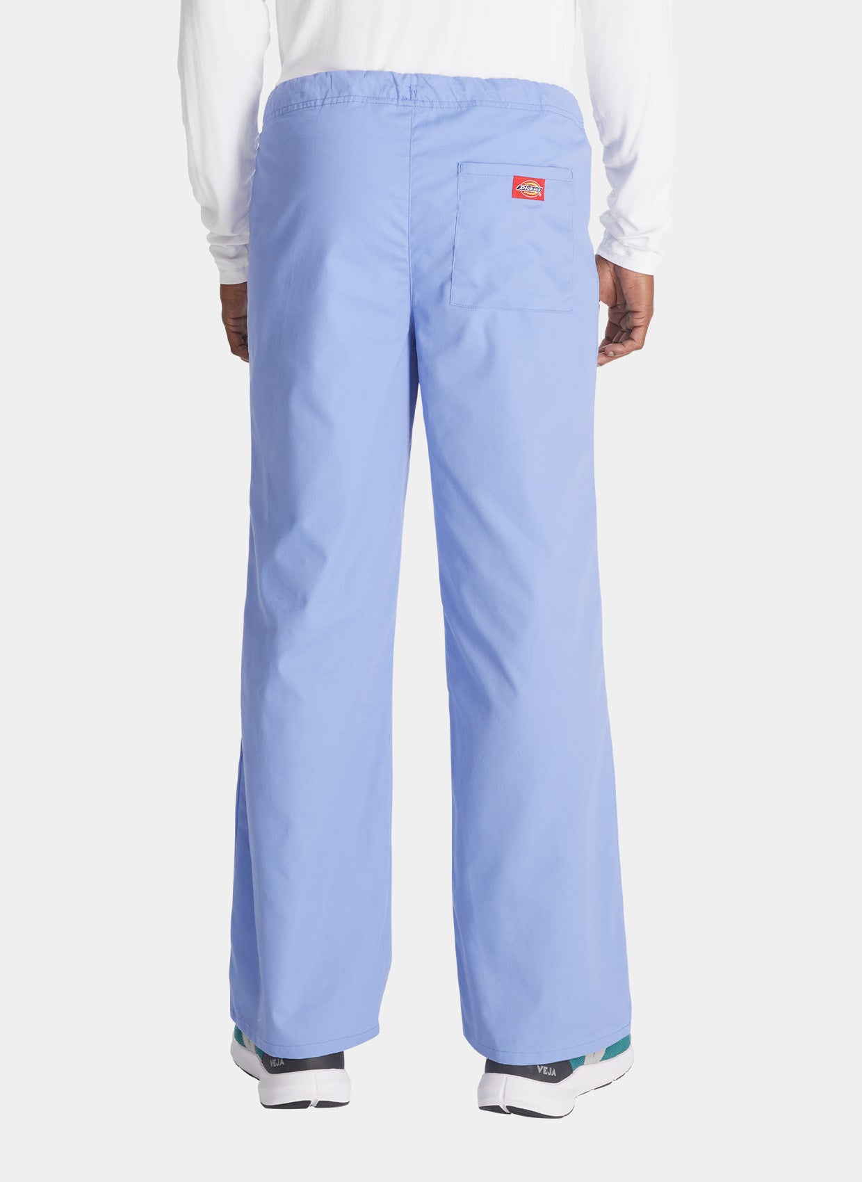 Pantalon médical unisexe Dickies EDS signature Cargo bleu ciel dos