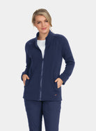 Veste passe couloir femme Koi Lite Bien-être bleu marine