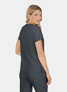 Blouse médicale femme Koi Basics Becca dos - Anthracite