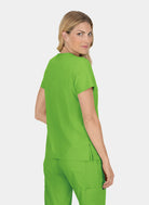 Blouse médicale femme Koi Basics Becca Dos - Vert pomme