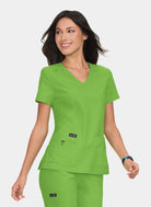 Blouse médicale femme Koi Basics Becca - Vert pomme