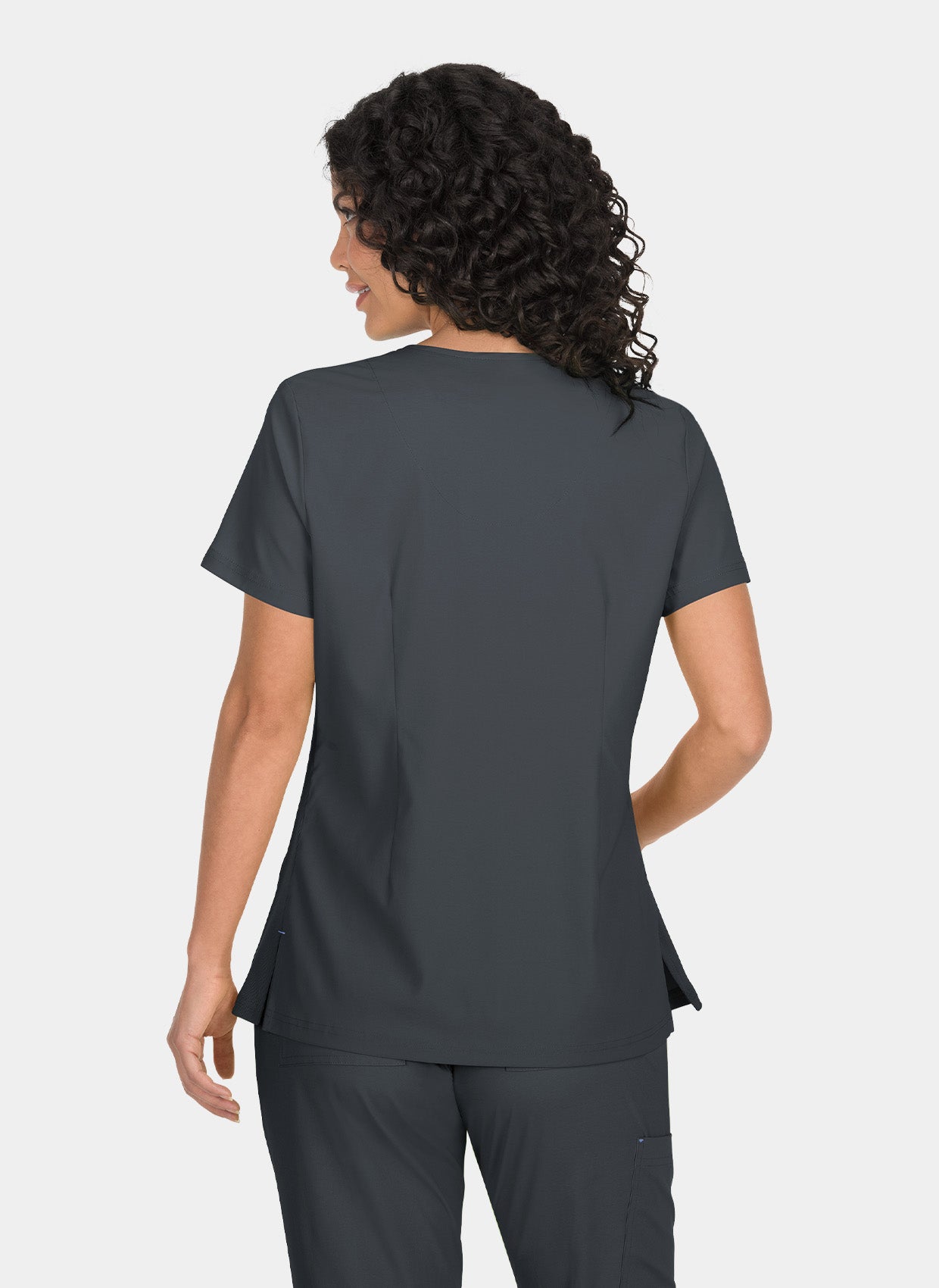 Blouse médicale femme Koi Basics Katie Dos -  Anthracite