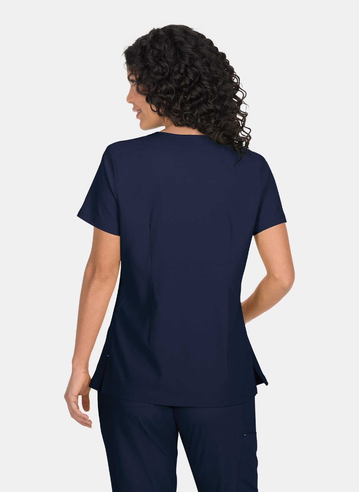 Blouse médicale femme Koi Basics Katie Dos -  Bleu marine