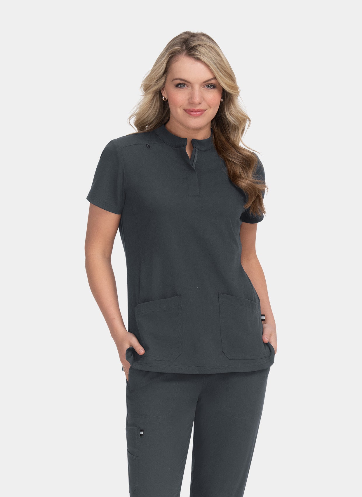 Blouse médicale femme Koi Next Gen Motivation - Anthracite