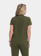 Blouse médicale femme Koi Next Gen Motivation Dos - Olive