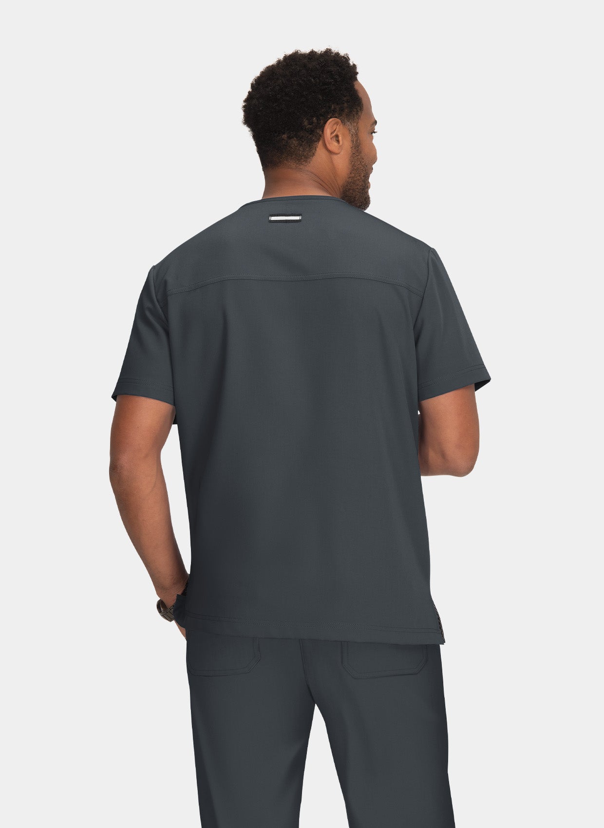 Blouse médicale homme Koi Next Gen Liberté Dos - Anthracite