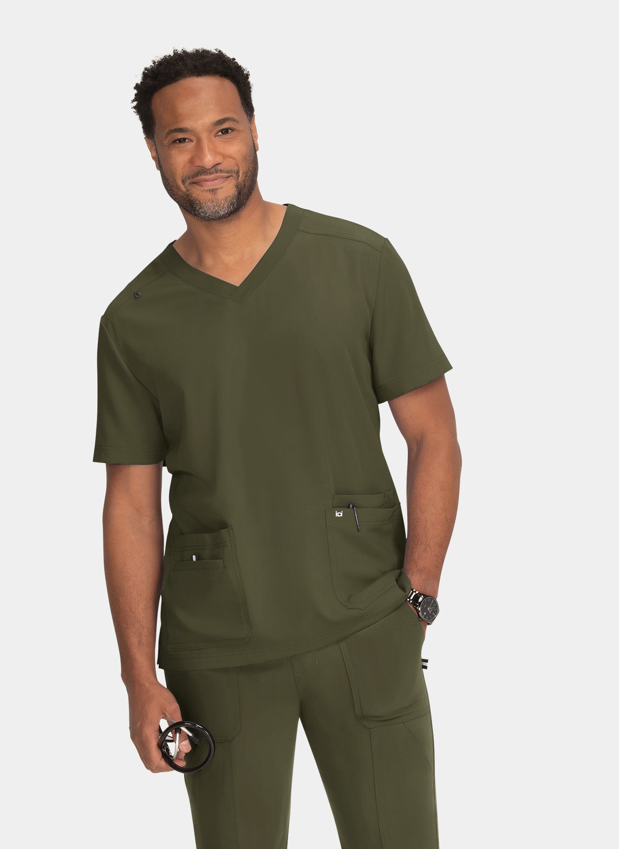 Blouse médicale homme Koi Next Gen Liberté - Olive