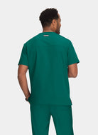 Blouse médicale homme Koi Next Gen Liberté Dos - Vert forêt