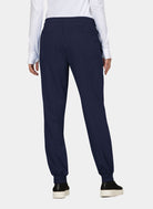 Pantalon médical femme jogging Koi Basics Gemma Dos - Bleu marine