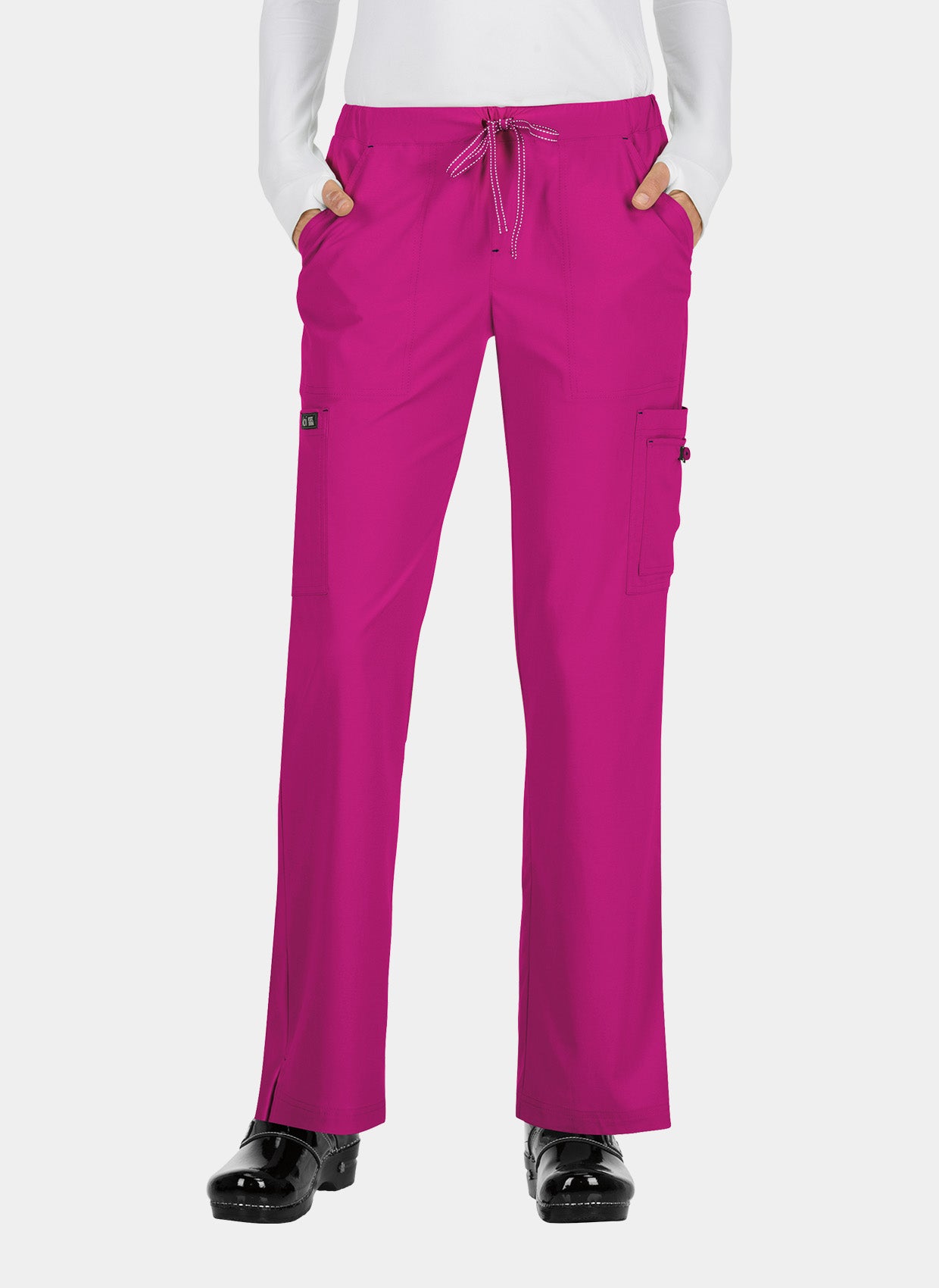 Pantalon médical femme Koi Basics Holly - Rose azalée