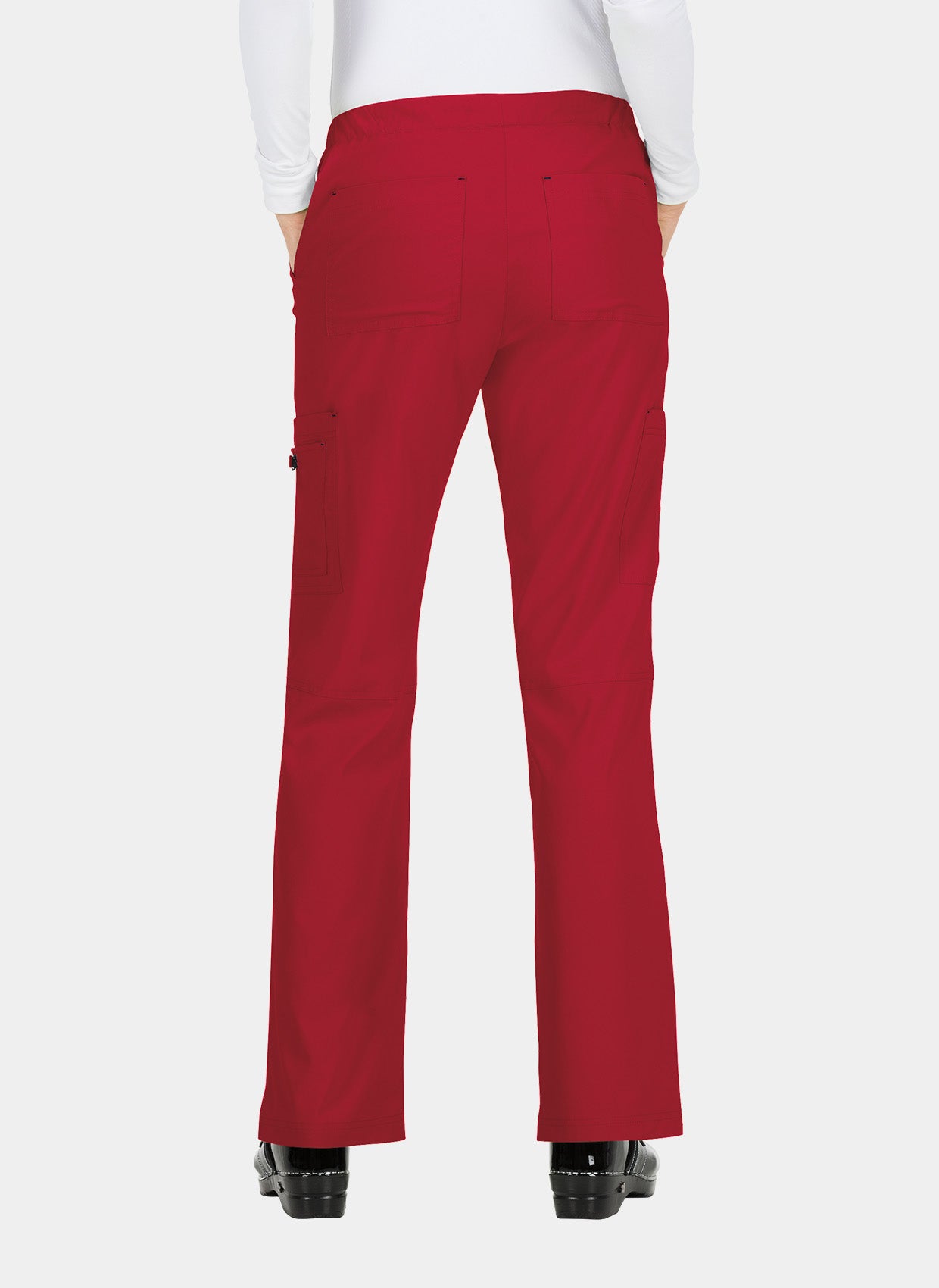 Pantalon médical femme Koi Basics Holly Dos - Rubis