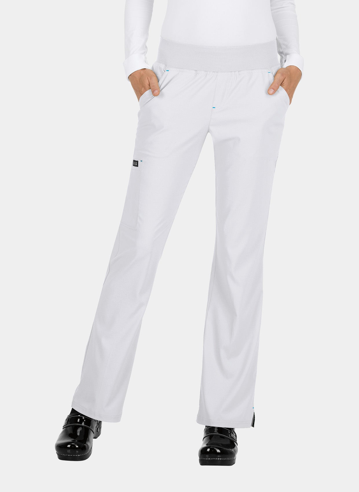 Pantalon médical femme Koi Basics Laurie - Blanc