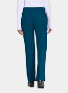 Pantalon médical femme Koi Basics Laurie Dos - Bleu Caraïbes