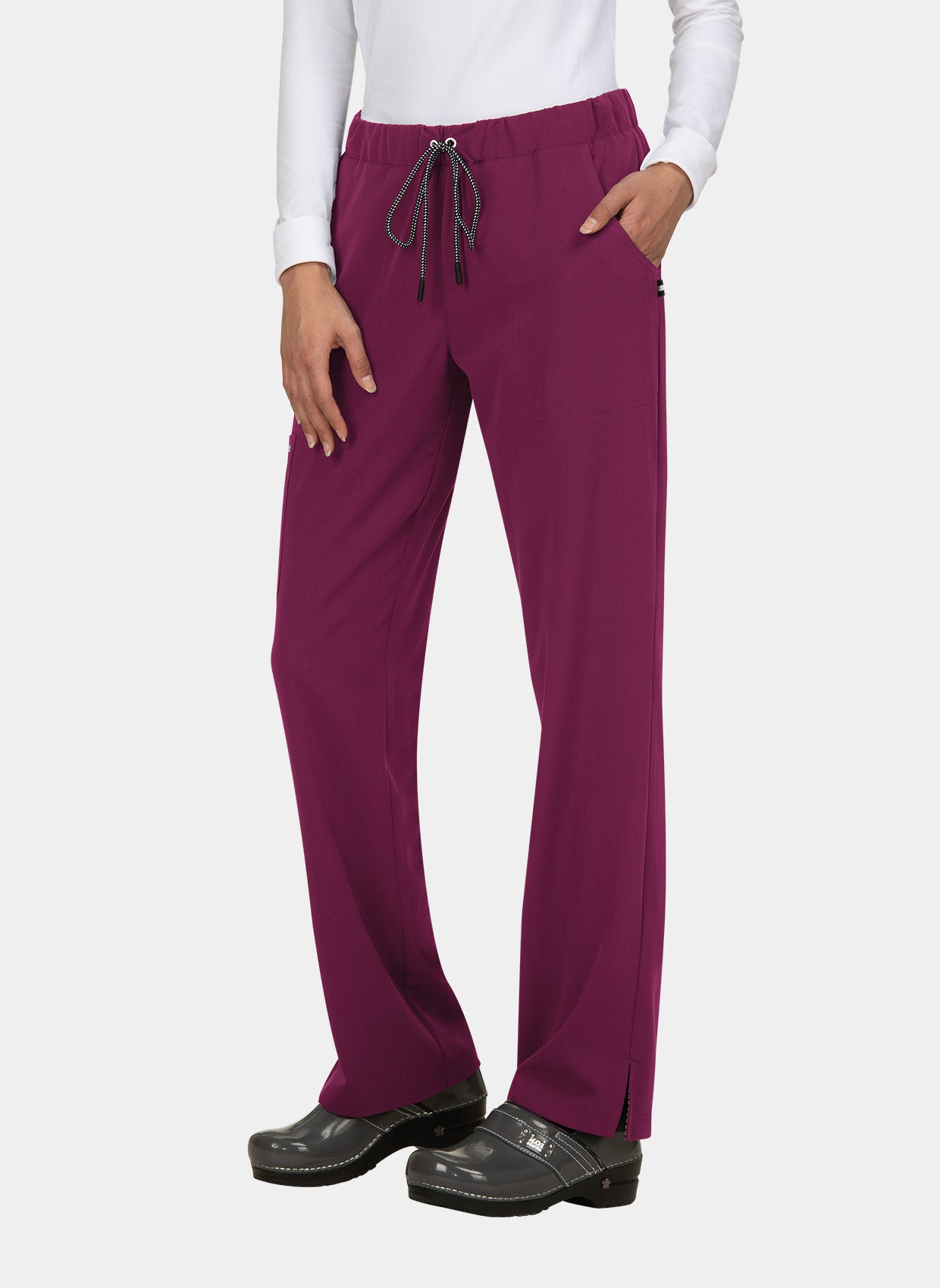 Pantalon médical femme Koi Next Gen Héros du quotidien- Bordeaux